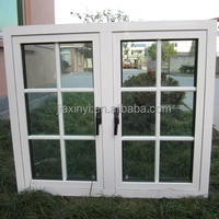 Fenêtres coulissantes en aluminium grilles motif