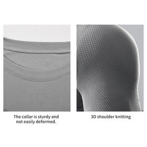 Maglietta Sportiva da Uomo a Compressione, Asciugatura Rapida, Personalizzabile OEM, 97% Nylon 3% Spandex, Maniche Lunghe - Product Image 5