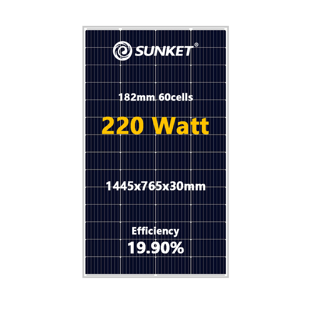 Paneles Solares All Black Monocrystalline Solaire Photovoltaic Pv Module Dual Glass 100W 110W 120W 150W TOPCON Solar Panel
