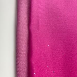 Tissu en mousseline de laine avec impression numérique à paillettes, dégradé et feuille d'argent personnalisable pour robes de femmes et de filles - Product Image 4