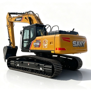 Excavadora de cadenas SANY SY215C usada de 21 toneladas, excavadora mediana Sany SY215C para construcción y movimiento de tierras - Product Image 1