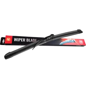 Intelligent Water Spraying Silicone Rubber Frameless Soft Glass Window Cleaning Wiper Blades Wholesale Car Auto Parts For Tesla