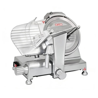 Machine à trancher la viande professionnelle de 10 pouces |   Couteau à viande à levier court peu encombrant |   Équipement de découpe à haute efficacité et faible coût