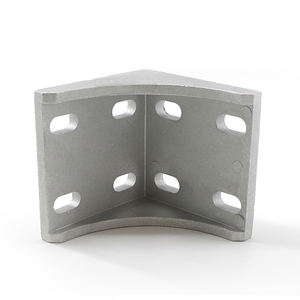 中国制造商1022 80*80毫米安装角支架2槽压铸铝角支架8080 - Product Image 4