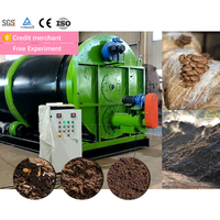 Équipement de compostage par fermentation anaérobie WINWORK, machine à retourner le compost pour déchets organiques, moteur de fermenteur rotatif