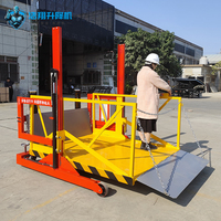 Plateforme élévatrice hydraulique électrique portable robuste 2/3 tonnes DCQ2-1.7 2000x1600mm pour déchargement de conteneurs