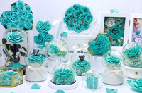 Boîte cadeau décorative en acrylique, fleur éternelle séchée, conservation pour toujours, Rose conservée, pivoine Austin