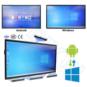 55 65 75 86 98 Inch 4K Android Bảng HD Kỹ Thuật Số Tương Tác 55 Inch Ngón Tay Cảm Ứng Trắng Giáo Dục Bảng Được Sử Dụng Trong Các Câu Lạc Bộ - Product Image 3