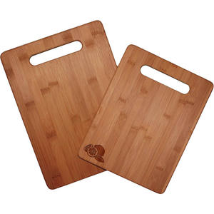 Venta al por mayor Holz Schneiden Brett Bambus Tabla de cortar de madera Natural Bloque de cocina Protección del medio ambiente Tabla de cortar de Bambú - Product Image 3