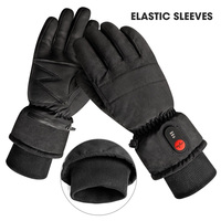 Septembre Discount Gants de ski Thermique Hiver Batterie rechargeable Chauffage Écran tactile pour le snowboard Autres sports Course