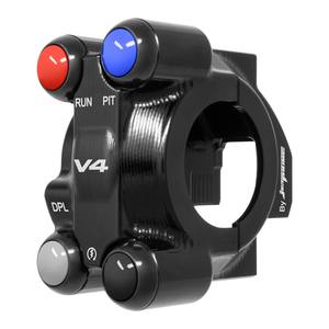 Cubierta de control del acelerador con interruptor integrado en el manillar para Ducati Panigale V4 R - Product Image 3