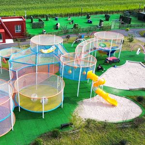 Ropecube: Solución Llave en Mano para Trampolín de Red de Cuerdas Estándar, Equipo Modular para Parques Infantiles Interiores con Múltiples Funciones de Juego - Product Image 2