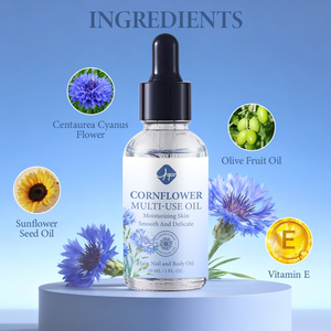 Rose Calendula CORNFLOWER multi-sử dụng sản phẩm chăm sóc da Tinh dầu nguyên chất cho khuôn mặt chăm sóc cơ thể móng tay massage hữu cơ dầu tự nhiên - Product Image 3