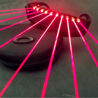 Lunettes LED Lumineuses en Plastique pour Fêtes d'Halloween, de Noël, Scènes, DJ et Danseurs