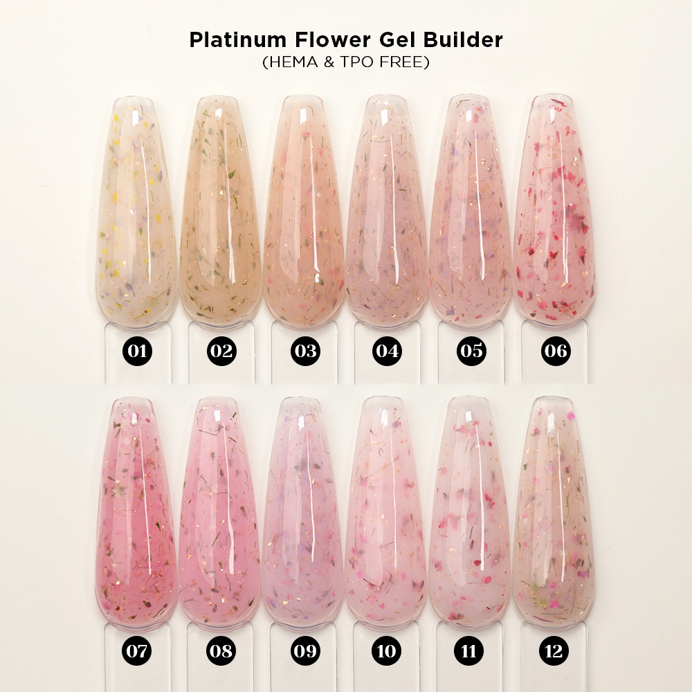 Gel de construction Platinum Flower (sans HEMA ni TPO)