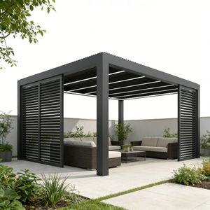 Vente chaude de Tingmeihaoting avec pare-<span class=keywords><strong>soleil</strong></span> latéral en alliage d'aluminium, piscine OEM/ODM, véranda intelligente en vrac - Product Image 3