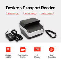 Lector de Pasaportes OCR RFID CMOS, Escáner de Pasaportes Electrónicos ICAO 9303 con API SDK para Integración de Sistemas, 100% en el Lugar