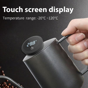 Водонепроницаемый электронный сенсорный экран цифровой дисплей-20C ~ + 120C/(-4 ~ + 248F) бытовой термометр для кофе - Product Image 2
