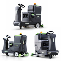 Mesin Penggosok Lantai Industri Heavy Mode 560mm Brush 70 DBA Low Noise untuk Pabrik dan Bengkel