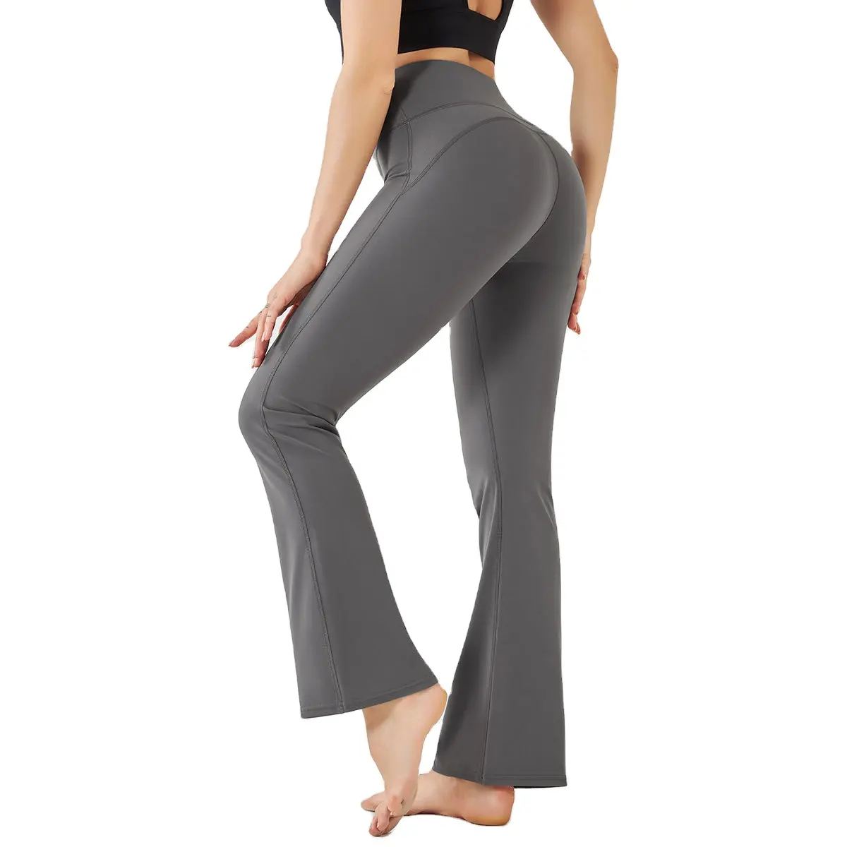 Pantalon de Yoga et de Fitness pour femmes, legging large et Sexy, vêtement d'entraînement pour dames