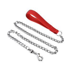 Patrón sólido al aire libre de alta resistencia Clip de cadena de metal fácil estilo moderno llave <span class=keywords><strong>Pitbull</strong></span> correa de perro <span class=keywords><strong>para</strong></span> <span class=keywords><strong>perros</strong></span> pequeños y grandes - Product Image 4