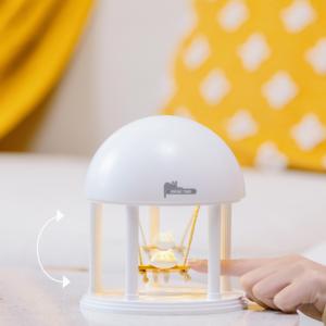 Lámpara de Noche LED USB con Proyección de Gato, Regalo, Estudio, Estilo Nórdico, Personalizable, Recargable, Decoración del Hogar, Lámpara de Mesa de Noche - Product Image 1