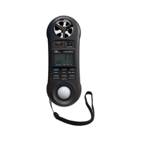 Mètre environnemental 4 en 1 Lutron LM-8000A Anémomètre Hygromètre Luxmètre Thermomètre