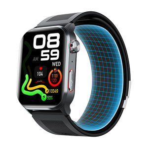 Jam tangan pintar kesehatan, arloji cerdas pemantau tekanan darah dan detak jantung ECG F530, 100 + mode Multi olahraga IP67 anti air 2.10 layar IPS - Product Image 1