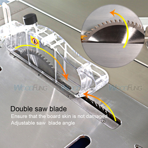 Mj09bg Máy móc chế biến gỗ <span class=keywords><strong>mini</strong></span> Máy cưa bàn trượt di động thủ công miễn phí bụi cưa Bàn gấp chế biến gỗ - Product Image 4