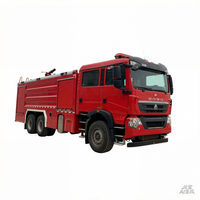 Camion de pompage d'eau haute performance Sinotruk HOWO 6x4 Diesel neuf, poids lourd, pour lutte contre les incendies, >450 ch, norme EURO 5, grande capacité