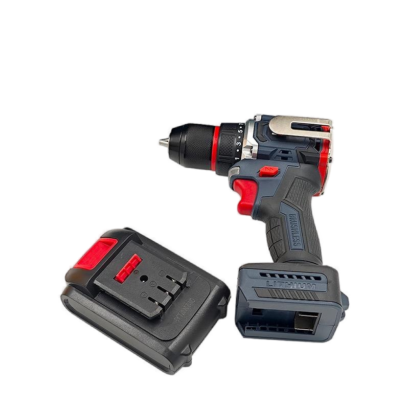 Super Discount Brushless Dc Motor Drill 50Nm Torque Brushless Drill Machine Power Tools Set See for Metal Working · image 4