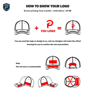 Gorra de Béisbol de 6 Paneles de PVC Ajustable, Estilo PA, Personalizada, con Visera Curva, Protección Solar, Bordada, Unisex, para las Cuatro Estaciones - Product Image 6