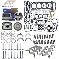 Kit de révision complet AKF pour moteur automobile 3RZ, comprenant joints, pistons, soupapes et coussinets de bielle pour TOYOTA 2.7L