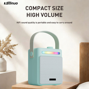 Altavoz Inalámbrico con Luz LED, Altavoz Portátil para Exteriores con Luz Cambiable, Altavoz de Escritorio Bombox 3 - Product Image 5