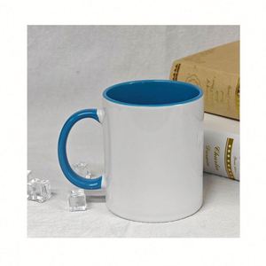 Mug à café design avec logo personnalisé, mug en céramique de style nordique avec motif de dauphin animé - Product Image 1