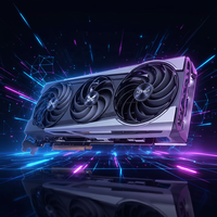 Kartu Grafis Gaming Performa Tinggi RX 6800 XT 16GB GDDR6 PCIe3.0 Ray Tracing DirectX 12 Ultimate GPU Rendering yang Dipercepat