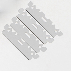 Bán buôn Barber cạo Mens thép không gỉ an toàn nửa duy nhất cạnh lưỡi dao cạo - Product Image 6