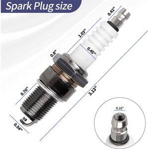 Bougies d'allumage F7TC Standard Powersports pour <span class=keywords><strong>Honda</strong></span> GX120 GX160 GX200 GX240 GX270 GX340 GX390 GCV160 <span class=keywords><strong>GCV190</strong></span> - Product Image 2