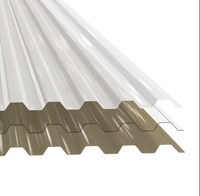 Vente en gros de tôle ondulée en polycarbonate pour panneau de toiture agricole 0.8m-2.5mm pour matériaux de construction