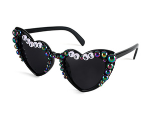 Hstyle deslumbrante Rhinestone novia para ser gafas de sol para despedida de soltera accesorios despedida de soltera novia gafas de sol fiesta Favor - Product Image 1