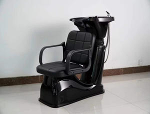 Sillón de Lavado de Cabello Semi-Reclinable de Cuero PU para Salón de Belleza, Spa y Baño - Uso Comercial, Venta al Por Mayor - Product Image 4