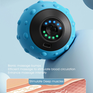 Precio directo de fábrica 2025 Mensaje Uso en el hogar Bola de masaje vibratorio Terapia Masajeador muscular para masaje de cuerpo completo Yoga Vibración - Product Image 4
