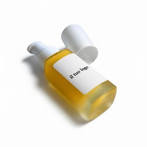 Sérum hydratant repulpant à marque privée avec acide hyaluronique réducteur de pores, huiles d'argan et de carotte, 30 ml, haute qualité pour le visage - Product Image 4