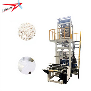 Máquina de Sopro de Filme Plástico Totalmente Automática para Biodegradação, Extrusora de Plástico HDPE LDPE PE - Product Image 1