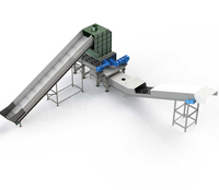 Machine de broyage de plastique en promotion : Broyeur de bouteilles, films et tuyaux en plastique pour le recyclage