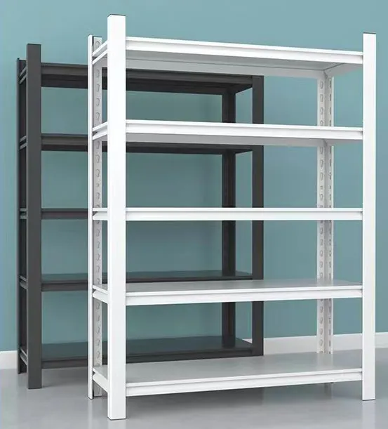 Household shelf racks multi-layer free group angle steel plate storage rack warehouse storage storage shelf