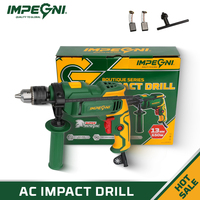 Perceuse à percussion électrique 650W AC 220V DIY 13mm pour le perçage du béton, du bois et du métal