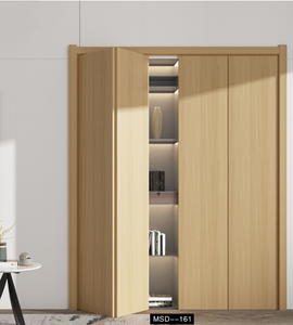 Puertas plegables <span class=keywords><strong>de</strong></span> <span class=keywords><strong>madera</strong></span> TOMA, puertas <span class=keywords><strong>de</strong></span> <span class=keywords><strong>madera</strong></span> maciza MDF y PVC sin pintura, puertas <span class=keywords><strong>de</strong></span> <span class=keywords><strong>madera</strong></span> personalizadas, diseño <span class=keywords><strong>de</strong></span> tamaño, tipo <span class=keywords><strong>de</strong></span> color, puertas plegables - Product Image 6