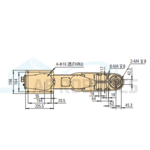 Nouveau robot industriel SCARA à 4 axes, charge utile de 7 kg, portée de 700 mm, robot collaboratif de haute précision pour la manutention des matériaux - Product Image 4