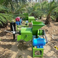 Nieuwe Automatische Elektrische Motor Palmolie Persmachine 500kg/u Koud & Warm Persen Hoge Efficiëntie Hoge Opbrengst Multi-Voltage
